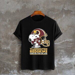 Washington Redskins Snoopy Football NFL TShirt